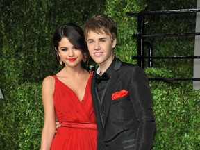 Selena Gomez and Justin Bieber. (WENN.COM)