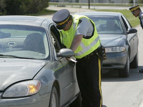 Police arrested four people over the August long weekend as part of its RoadWatch program. (Winnipeg Sun files)