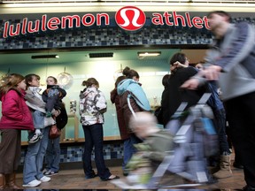 The Lululemon logo.