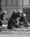 Police technicians conduct a thorough search near the government offices that were heavily damaged by last Friday's bomb blast, in Oslo July 26, 2011. Police revised down the death toll from the attacks by Norwegian gunman Anders Behring Breivik to 76 from 93: eight dead in a bomb blast in Oslo and 68 at a Labour Party youth camp on Utoeya island. Breivik is in all likelihood insane, his lawyer said on Tuesday after the anti-Islam radical admitted to the bombing and a shooting spree in Norway.    REUTERS/Aleksander Andersen/Scanpix   LES