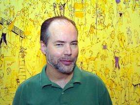 Novelist and artist Douglas Coupland has asked the city's planning committee not to chop the public art program in Toronto. (QMI Agency file photo)