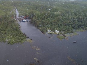 The province constructed an emergency channel to lower Lake Manitoba and Lake St. Martin water levels in 2011. (COURTESY GOVERNMENT OF MANITOBA)