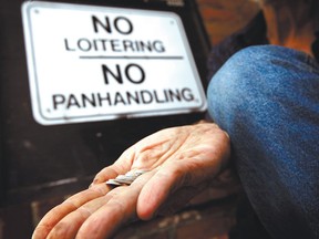 Attitudes about panhandlers vary nationwide, but most Canadians say enough is enough. (QMI Agency file photo)