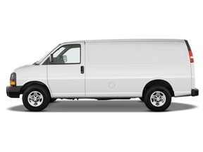 A file photo shows a white cargo-style van.  (File photo)