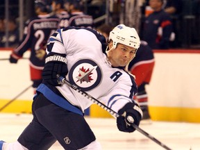 Winnipeg Jets defenceman Mark Stuart will take on a larger share of the responsibility this season, especially in the absence of Zach Bogosian.