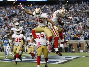 The Sun's NFL expert Randall the Handle is beginning to think the San Francisco 49ers are for real. (GETTY IMAGES)