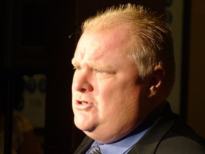 Mayor Rob Ford (Toronto Sun files)