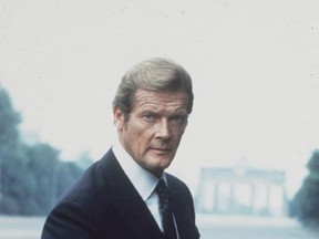 James Bond actor Roger Moore. ( Handout)