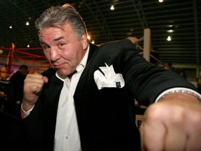 Longtime Canadian heavyweight champ George Chuvalo and Joe Frazier became friends after they fought at Madison Square Garden in 1967. (TORONTO SUN file photo)