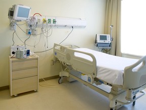 Hospital beds. (file)