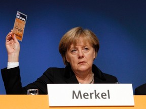 German Chancellor Angela Merkel. (REUTERS)