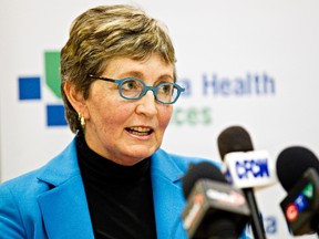 Dr. Marcia Johnson (CODIE MCLACHLAN/EDMONTON SUN )