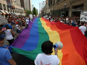 Toronto Pride Parade. (MICHAEL PEAKE/Toronto Sun files)