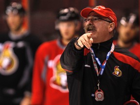 Senators coach Paul MacLean has his players focused on taking the season one game at a time. (OTTAWA SUN FILE PHOTO)
