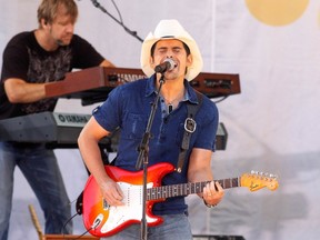 Singer Brad Paisley was to be among the stars performing at the Capital Hoedown Country Music Festival in Ottawa in August 2012. Paisley and others have since pulled out. (File photo)