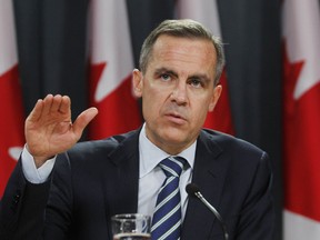Bank of Canada governor Mark Carney. (Chris Roussakis/QMI Agency Files)