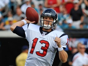 The playoff hungry Houston Texans are putting a lot of faith in rookie QB T. J. Yates. (GETTY IMAGES)