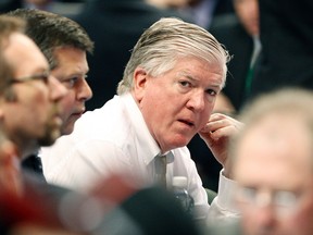 Toronto Maple Leafs president and general manager Brian Burke (REUTERS)