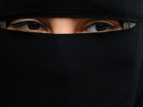 An example of a woman wearing a niqab. (REUTERS/Stefan Wermuth)