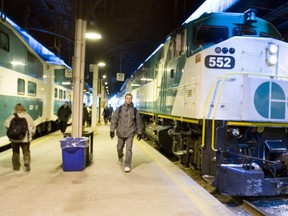GO Transit is offering free service after 7 p.m. on New Year's Eve.