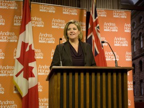 Ontario NDP leader Andrea Horwath.  (Stan Behal, Toronto Sun files)