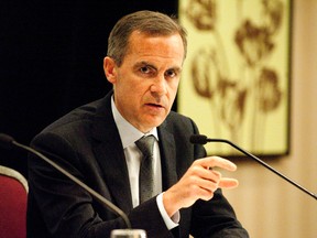 Bank of Canada governor Mark Carney. (QMI Agency File Photo)