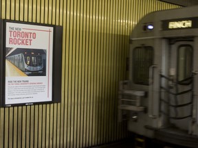 TTC subway. (Jack Boland/Toronto Sun files)