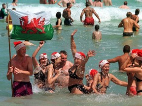 Christmas is a little different in Australia; it's hot, humid and Bondi Beach is a popular holiday outing. (Toronto Sun files)