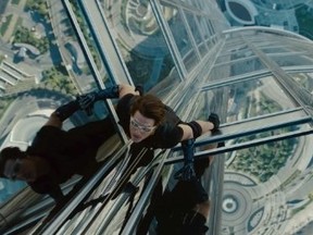 "Mission: Impossible - Ghost Protocol." (HO)