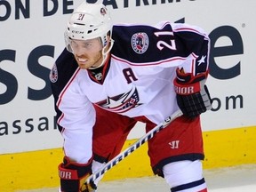James Wisniewski will miss at least six weeks due to the injury sustained in a win over the Dallas Stars. (QMI Agency)