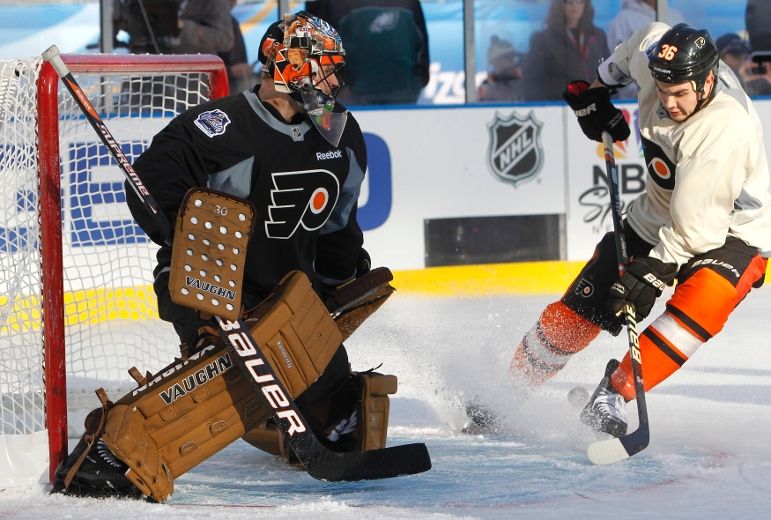 Flyers bench Bryzgalov for Winter Classic