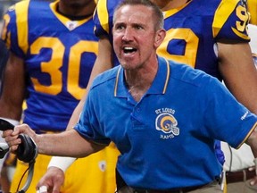 The Rams fired head coach Steve Spagnuolo one day after a dismal 2-14 campaign. (REUTERS/Sarah Conard)