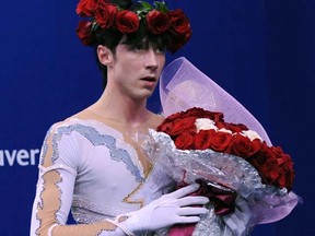 Johnny Weir secretly wed his partner Victor Voronov on New Year's Eve. (Yuri Kadobnov/AFP/Files)