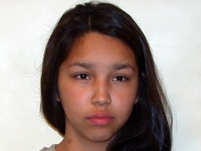Roberta Grace Daniels is considered to be an "at-risk" youth, police say. She was last seen in Winnipeg Dec. 14. (HANDOUT)