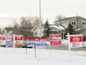 Housing values across the city have taken a slight dip on average, according to the city's assessors. (EDMONTON SUN/File)