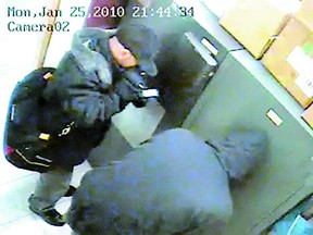 Police are hunting bandits who beat a jeweller in a botched robbery. (YORK REGIONAL POLICE PHOTO)