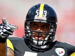 Second-year centre Maurkice Pouncey might miss this weekend's game because of aadditional soreness in his sprained left ankle. (Reuters)
