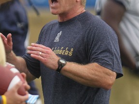 New Blue Bombers head coach Tim Burke.  (CHRIS PROCAYLO/Winnipeg Sun files)