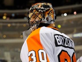 Philadelphia Flyers goalie Ilya Bryzgalov is a colourful character. (FILE PHOTO)