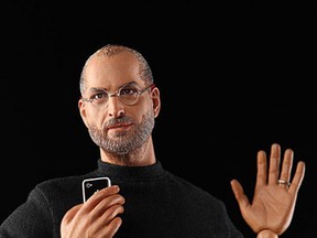 An image of the Steve Jobs doll created by In Icons, is stirring interest online as the company's website crash thanks to pre-orders. (In Icons)
