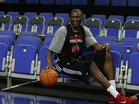 Raptors' Solomon Alabi has been assigned to the Bakersfield Jam of the NBADL for more game experience. (REUTERS)