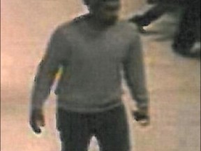 Toronto Police want to talk to this man, pictured on York University surveillance footage.