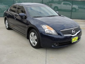 A file photo shows a similar 2007 Nissan Altima.