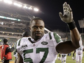 Linebacker Bart Scott of the New York Jets. (Andy Lyons/Getty Images/AFP)