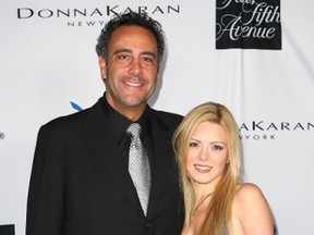 Brad Garrett and girlfriend Isaball Quella (WENN.COM)