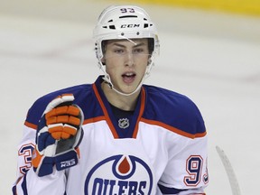 Oilers rookie Ryan Nugent-Hopkins has been invited to the All-Star skill scompetition but not the game, and Jordan Eberle, top-10 in league scoring, was not invited at all. (QMI Agency file)