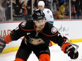 Andrew Cogliano and Sam Gagner became friends after rooming together with the Oilers for a few years. The two remain in contact almost daily, despite Cogliano's trade to the Anaheim Ducks in the off-season. (Reuters)