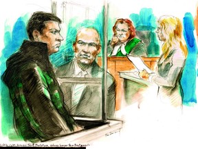 Scott MacIntyre appears in an Old City Hall courtroom. (PAM DAVIES/Toronto Sun files)