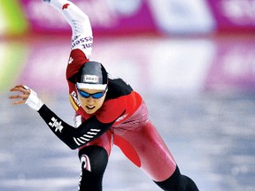 Cindy Klassen is one of four Manitobans picked by Speed Skating Canada to compete at upcoming international long track events in Calgary and Norway. (TODD KOROL/Reuters files)