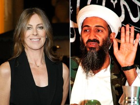 Kathryn Bigelow and Osama bin Laden. (WENN.COM /Reuters file photo)